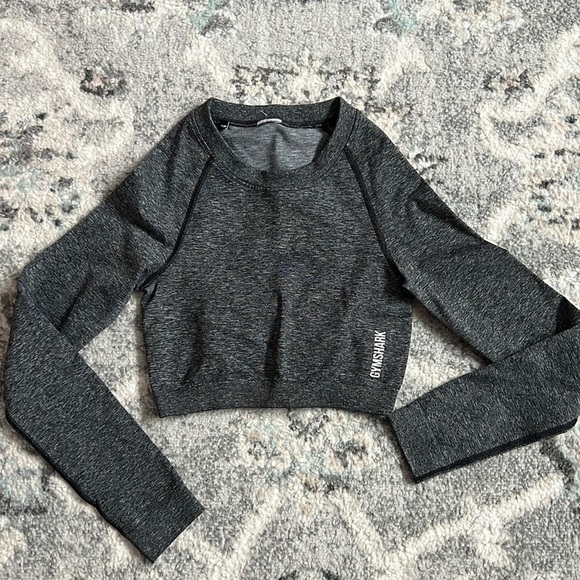 Gymshark Long Sleeve Cropped Top - Picture 1 of 9